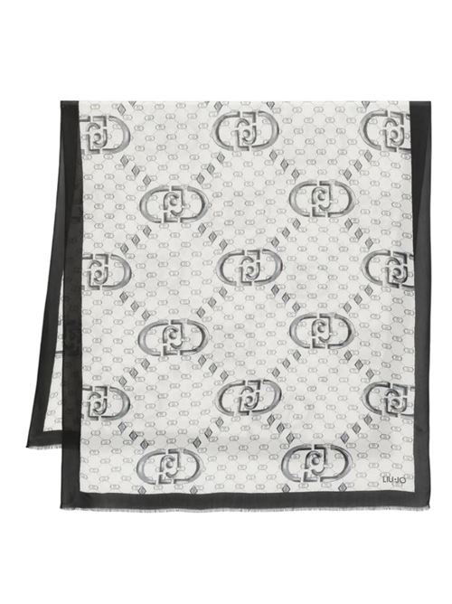 Foulard nero e bianco donna Liu Jo | 2A5029T0300.22222